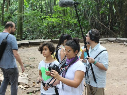 Joana Assis, Camila Marquez e equipe